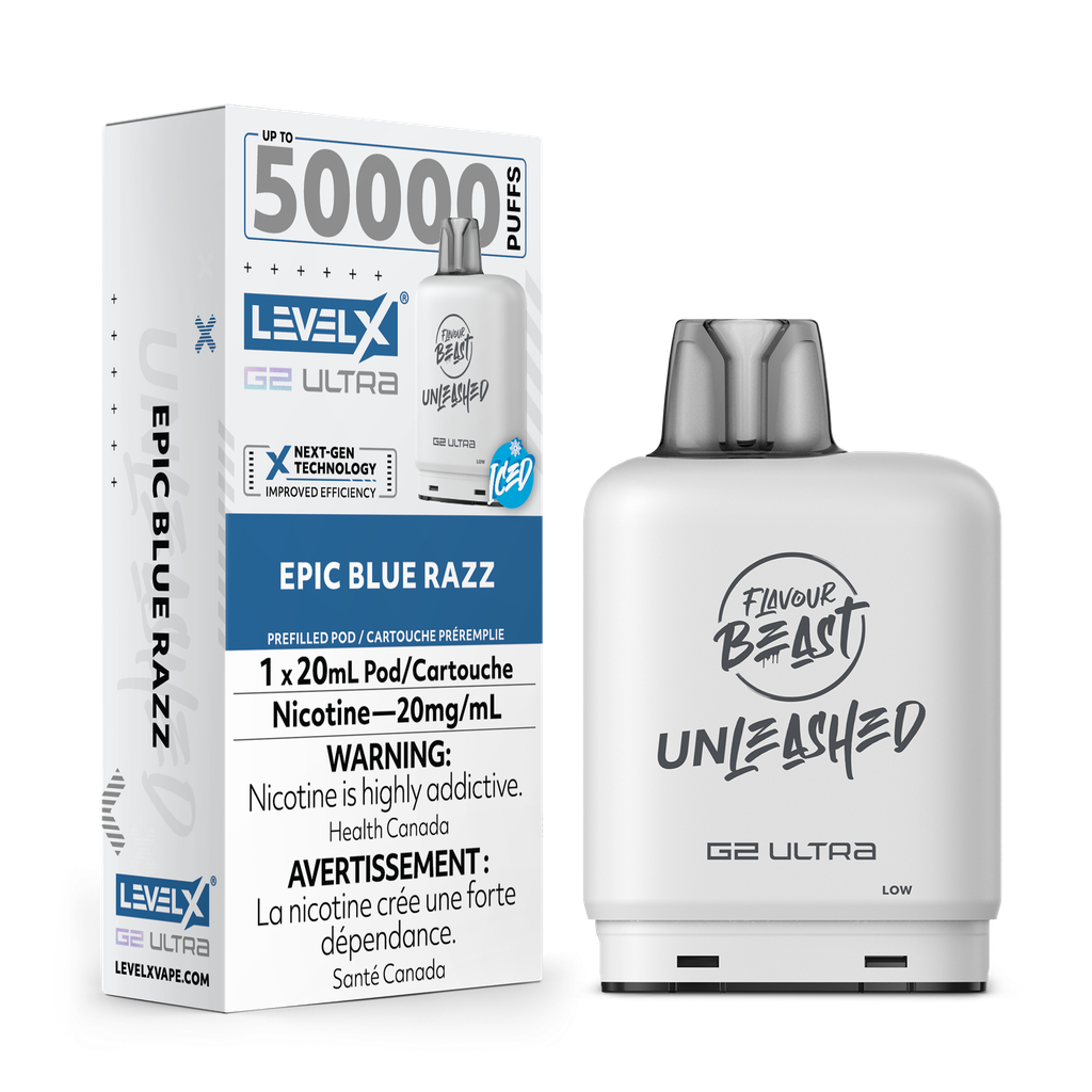 Level X G2 Ultra Pod 20ml - Unleashed, 20MG