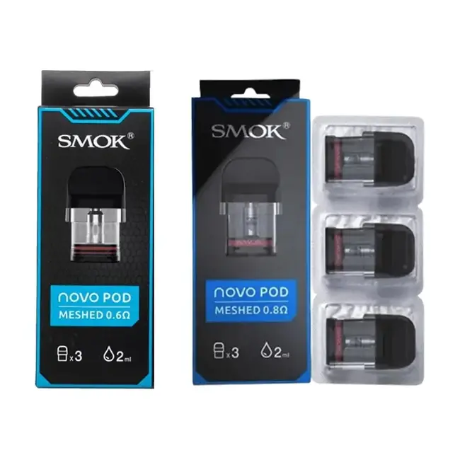 SMOK Novo Pod 2ML Top-Fill Replacement Pods 3 Pack