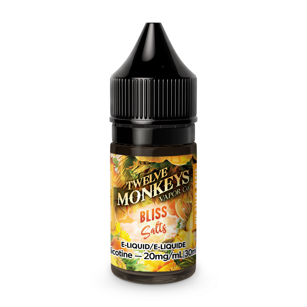 Twelve Monkeys E-Liquid | Salt Nic, 20mg, 30mL | Premium Flavour Experience