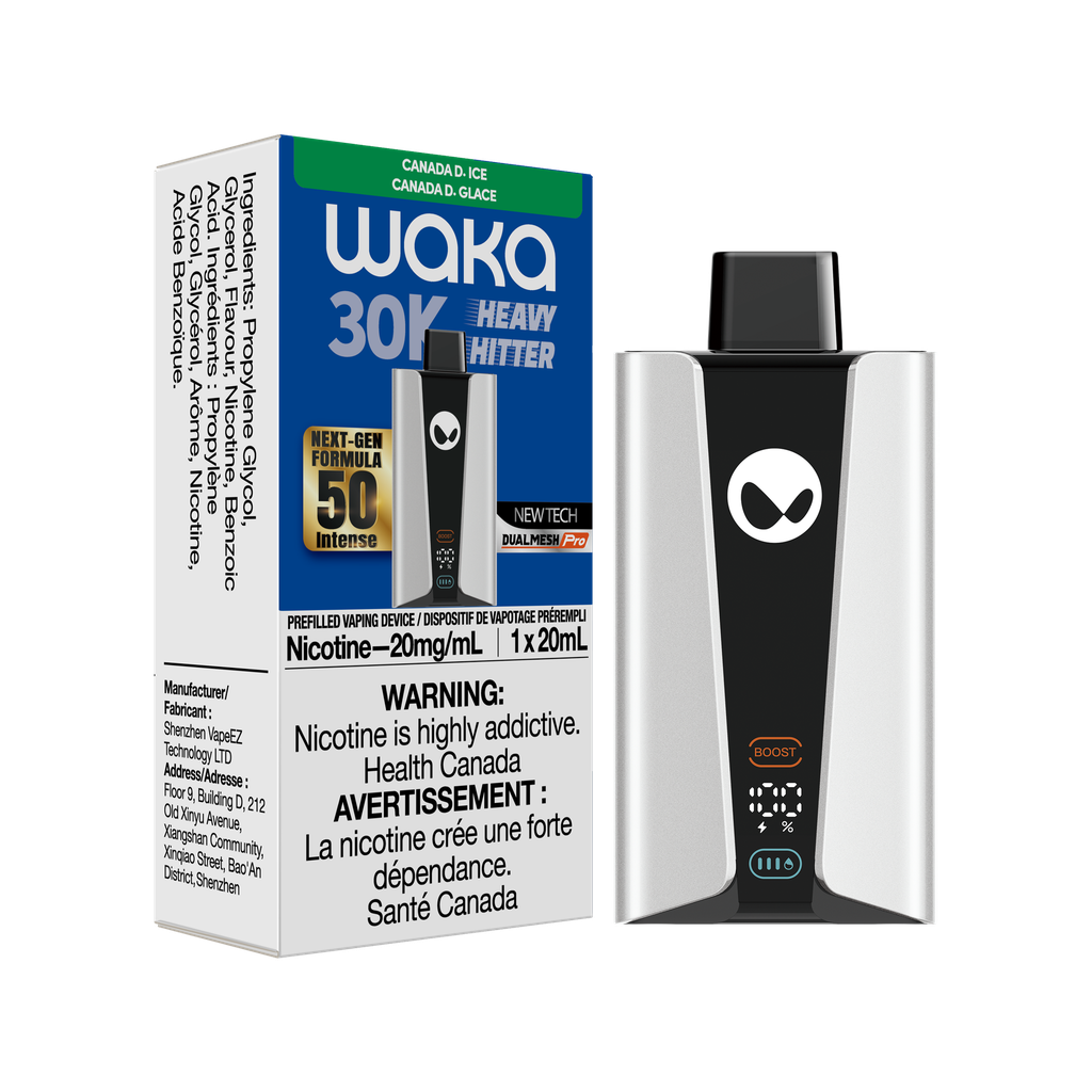 Waka Heavy Hitter 30K Disposable Vape | 30,000 Puffs, High-Capacity Device