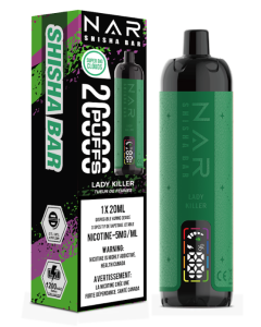 Nar Shisha Bar 20K Disposable Vape | 20MG, Up to 20,000 Puffs