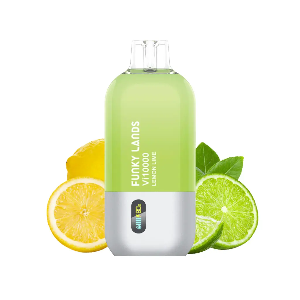 Funky Lands Vi10000 by ElfBar: Rechargeable 18ml Disposable Vape, 10,000 Puffs