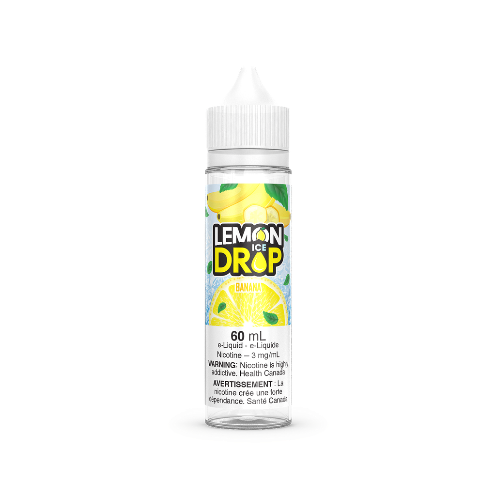 Lemon Drop Iced E-Liquid | 6mg Nicotine, 60ml | Zesty Lemon Flavour for a Bright Vape Experience