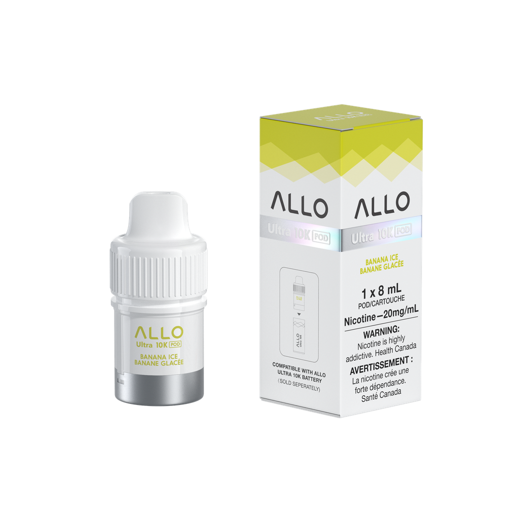 Allo Ultra 10K Puffs pod only, 20mg/ml