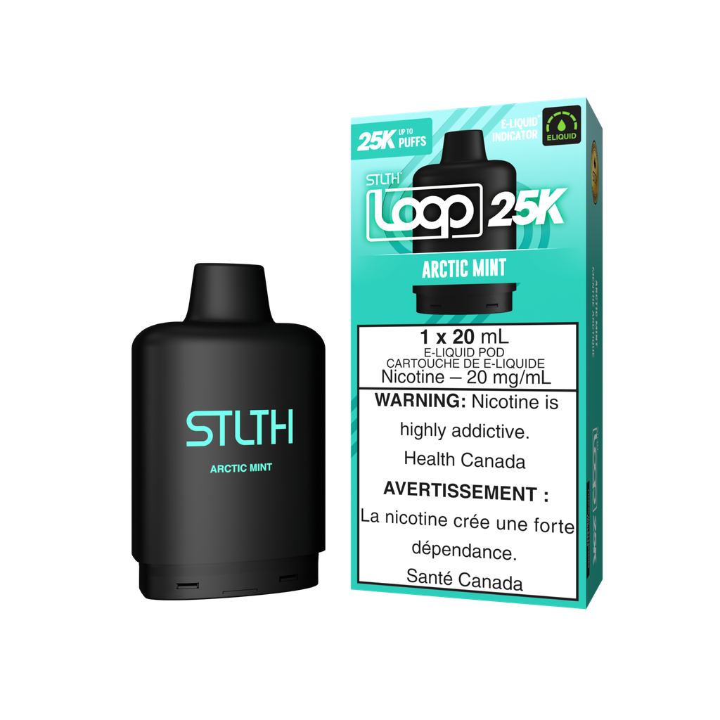 STLTH Loop Disposable Vape | 25K Puffs, 20mg Nicotine | Long-Lasting Flavour Experience