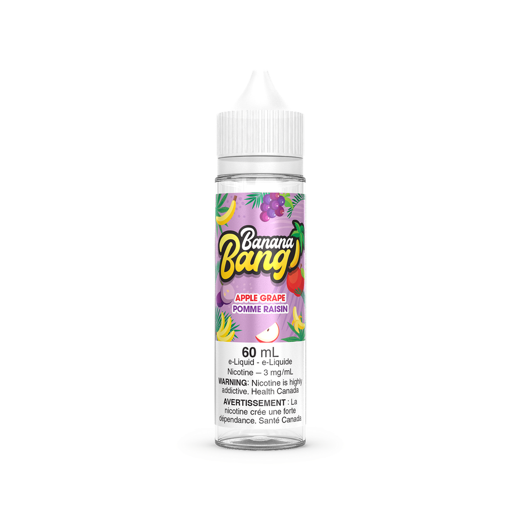 Banana Bang E-Liquid | Freebase, 12mg, 60ml | Sweet and Creamy Banana Flavour Experience