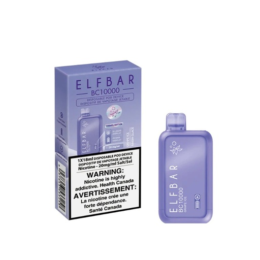 Elf Bar BC 10K Puffs – 18ml, 20mg | Long-Lasting Disposable Vape