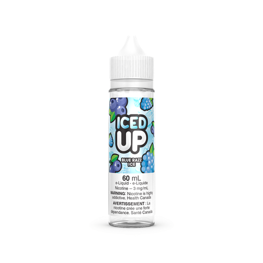 Iced Up E-Liquid | Freebase, 60ml, Nicotine-Free | Refreshing Flavour Experience