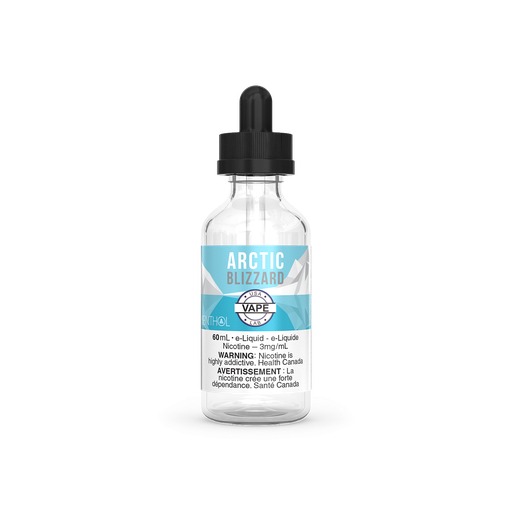 Arctic Blizzard by USA Vape Lab | 60ml, 6mg Nicotine | Icy Refreshing Flavour Experience