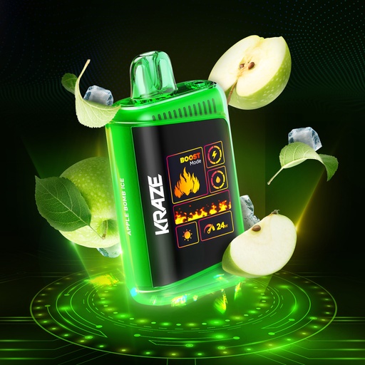 Kraze HD Mega Disposable Vape, 20mg/ml, 20ml | Bold and Flavourful Vaping Experience