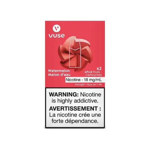 Vuse ePod 1.6%, 12mg | Pack of 2 Pods | Smooth and Satisfying Vaping Experience