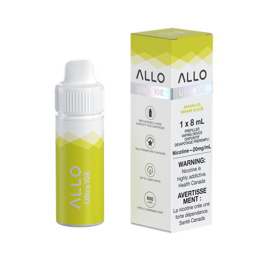 Allo Ultra 10K Puffs Hybrid Disposable, 8ml, 20mg/ml