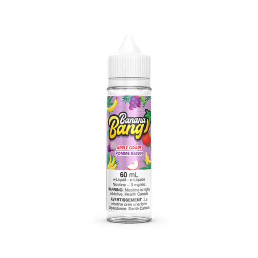 Banana Bang E-Liquid | Freebase, 12mg, 60ml | Sweet and Creamy Banana Flavour Experience