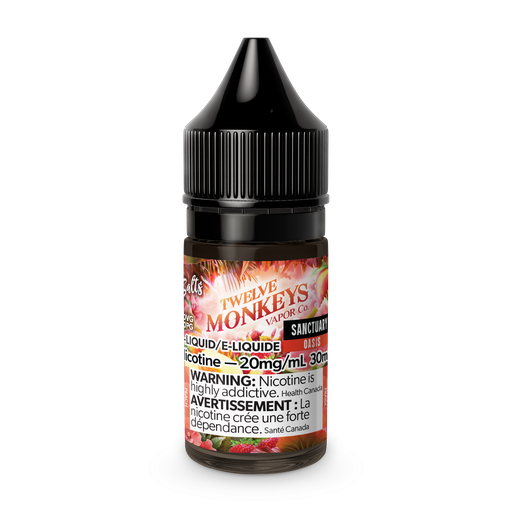Twelve Monkeys E-Liquid | Salt Nic, 20mg, 30mL | Premium Flavour Experience