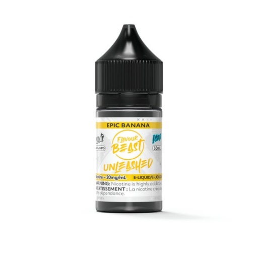 Flavour Beast Unleashed E-Liquid | Salt Nic, 20mg, 30mL | Bold and Delicious Flavour Experience