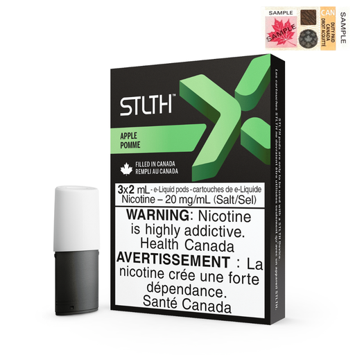 STLTH X Pods | 3-Pack, 20mg/ml Nicotine | Convenient Refills for Your Vaping Device