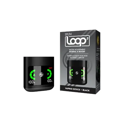 [89884] STLTH Loop 3 Device | Rechargeable Battery for Enhanced Vaping Performance