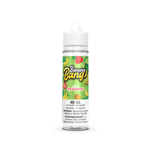 Banana Bang E-Liquid | Salt Nic, 3mg Nicotine, 60ml | Delicious Banana Flavour for a Smooth Vape