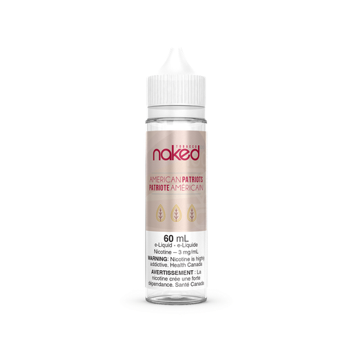 Naked 100 E-liquid | 18mg Nicotine, 60ml Bottle, Rich Flavour Profile