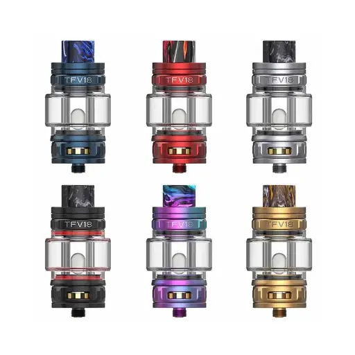 SMOK TFV18 Tank [CRC] – High-Performance Sub-Ohm Vaping, Blue