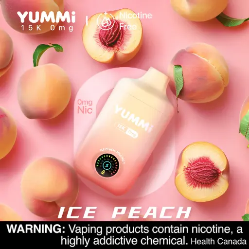 YUMMI 15K (15000) Disposable Vape – 0% Nicotine, 18ML Capacity, 15K Puffs, Dual Mesh Coil & Smart LED Display