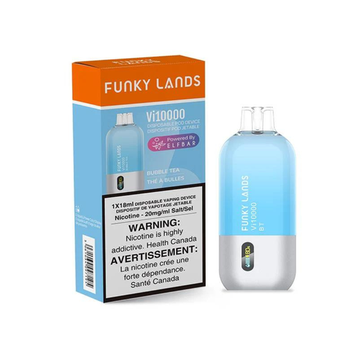 Funky Lands Vi10000 by ElfBar: Rechargeable 18ml Disposable Vape, 10,000 Puffs