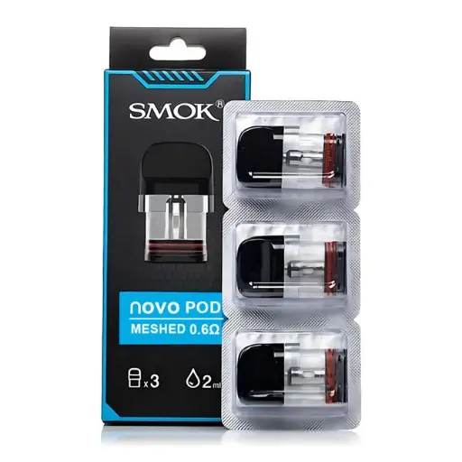 SMOK Novo Pod 2ML Top-Fill Replacement Pods 3 Pack