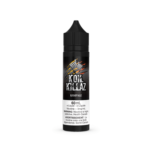 KOIL KILLAZ, Freebase e-liquids, 3MG / 60ML